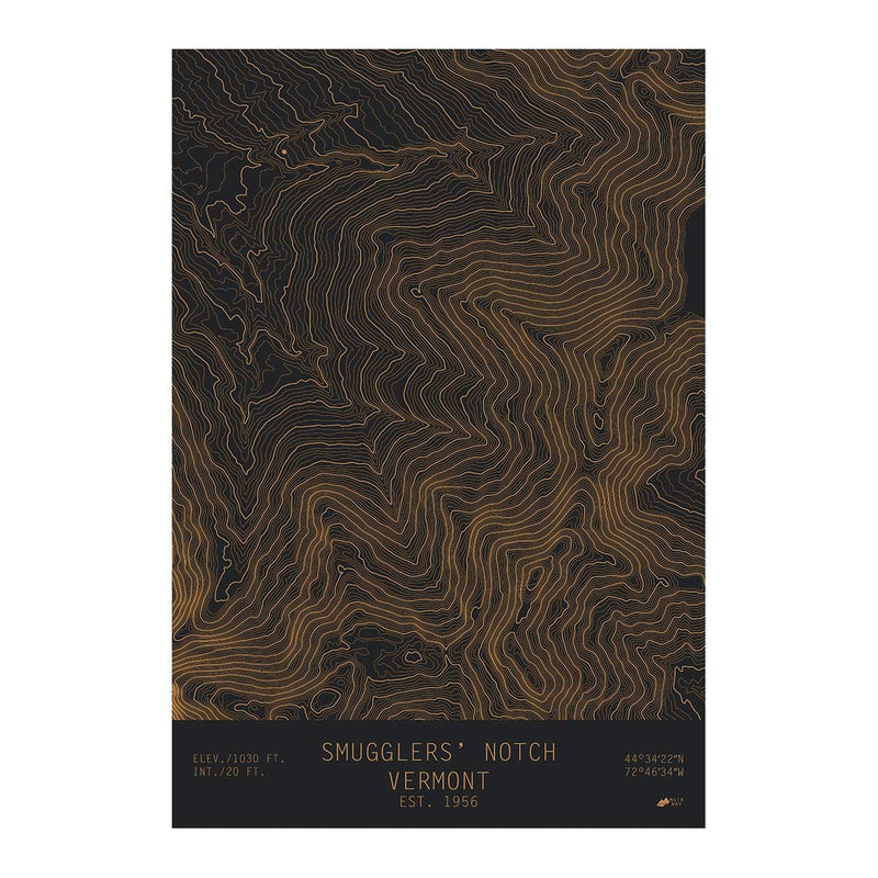Smugglers Notch, Vermont - Muir Way - TOPO Series