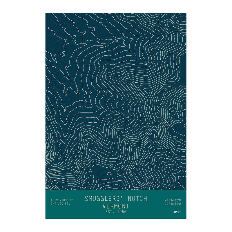Smugglers Notch, Vermont - Muir Way - TOPO Series