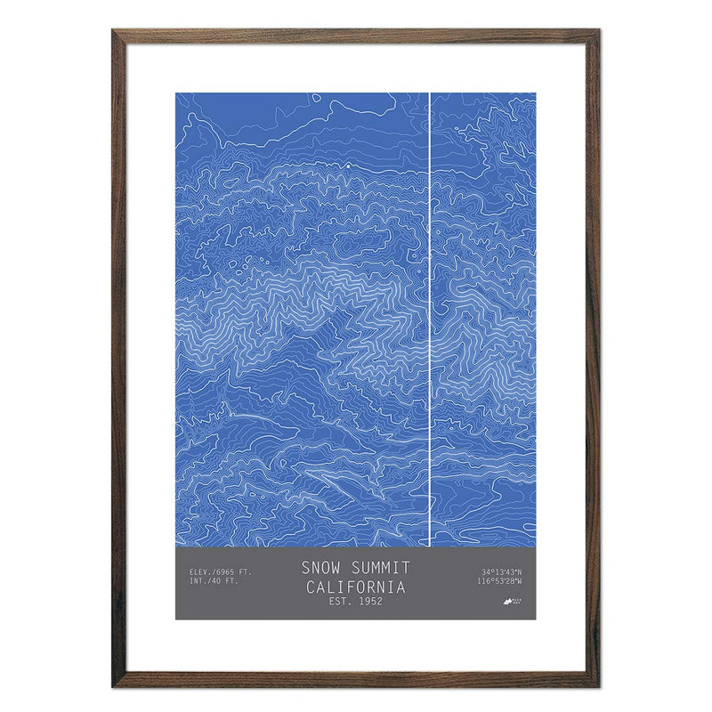 Snow Summit, California - Muir Way - TOPO Series
