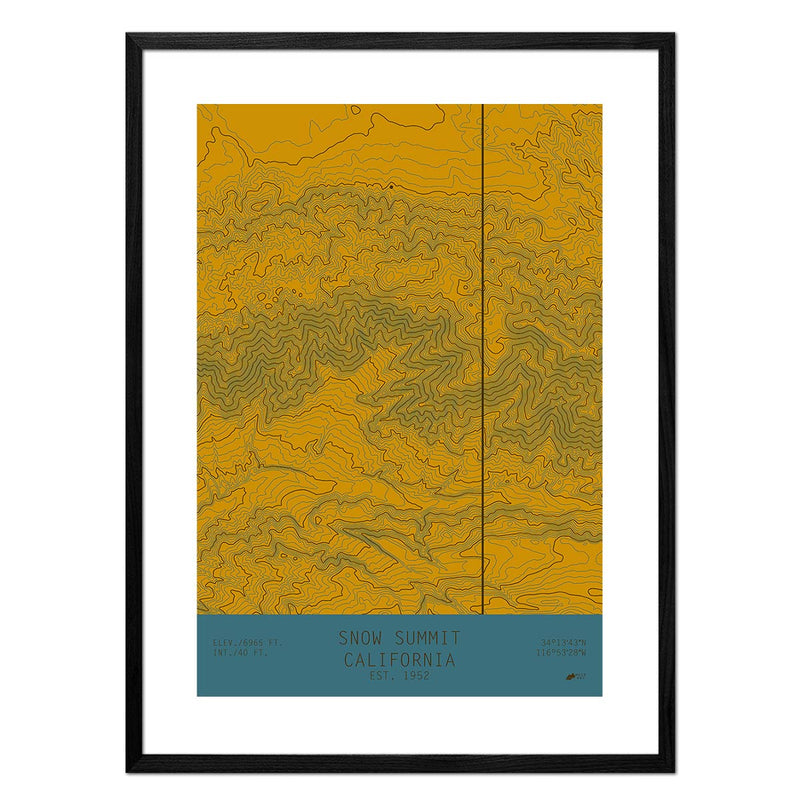 Snow Summit, California - Muir Way - TOPO Series