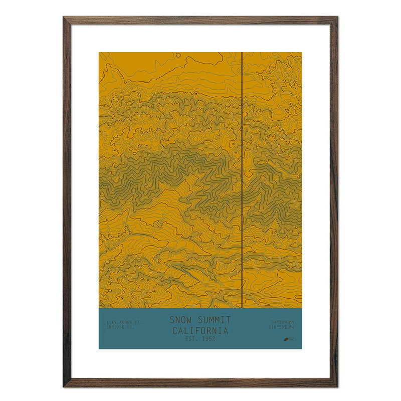 Snow Summit, California - Muir Way - TOPO Series