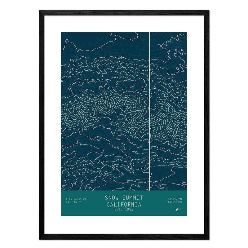 Snow Summit, California - Muir Way - TOPO Series