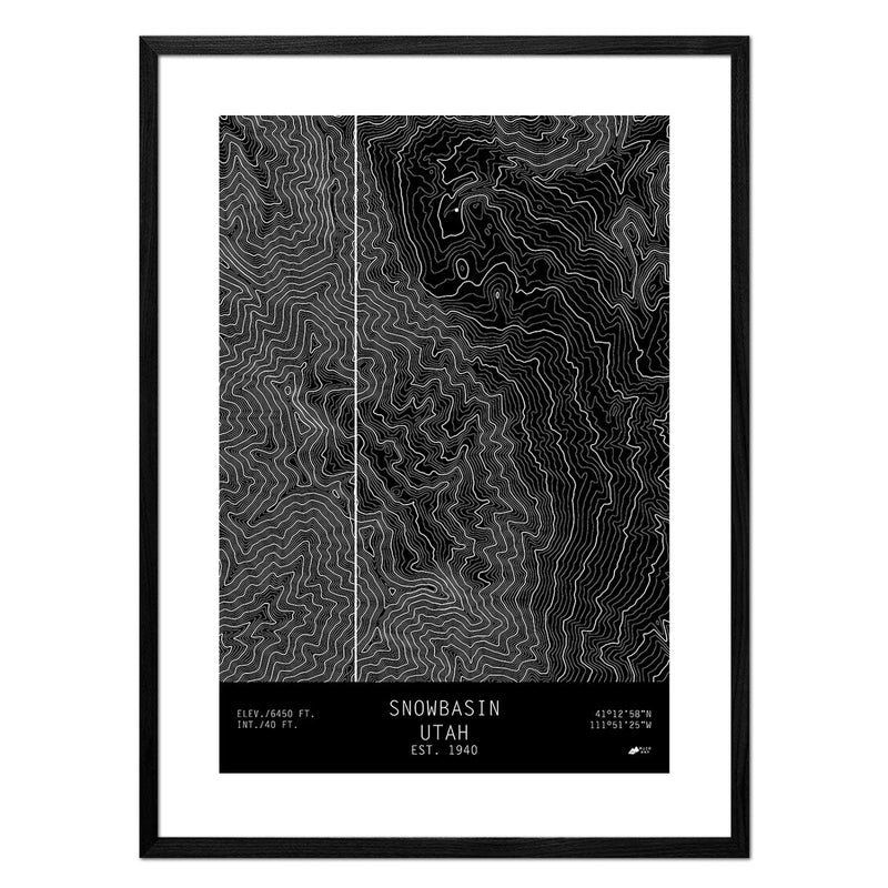 Snowbasin, Utah - Muir Way - TOPO Series