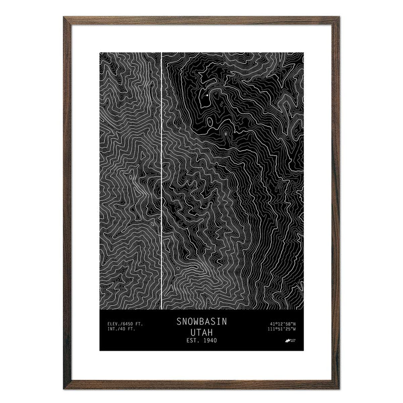 Snowbasin, Utah - Muir Way - TOPO Series