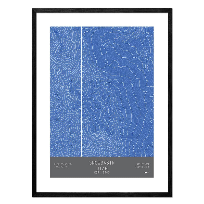 Snowbasin, Utah - Muir Way - TOPO Series