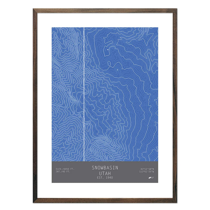 Snowbasin, Utah - Muir Way - TOPO Series