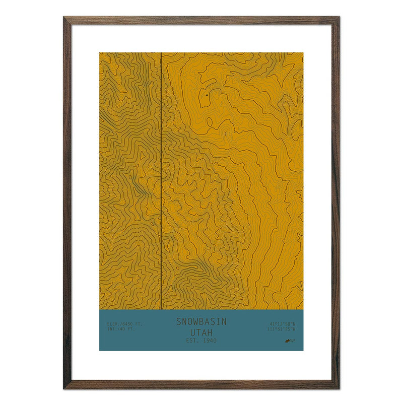 Snowbasin, Utah - Muir Way - TOPO Series