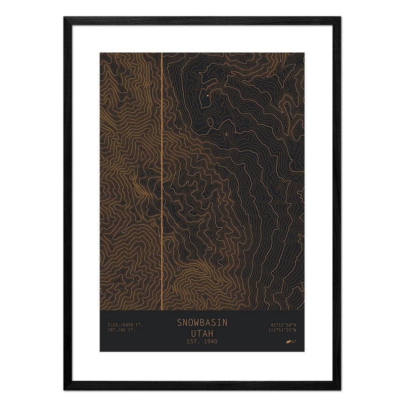 Snowbasin, Utah - Muir Way - TOPO Series