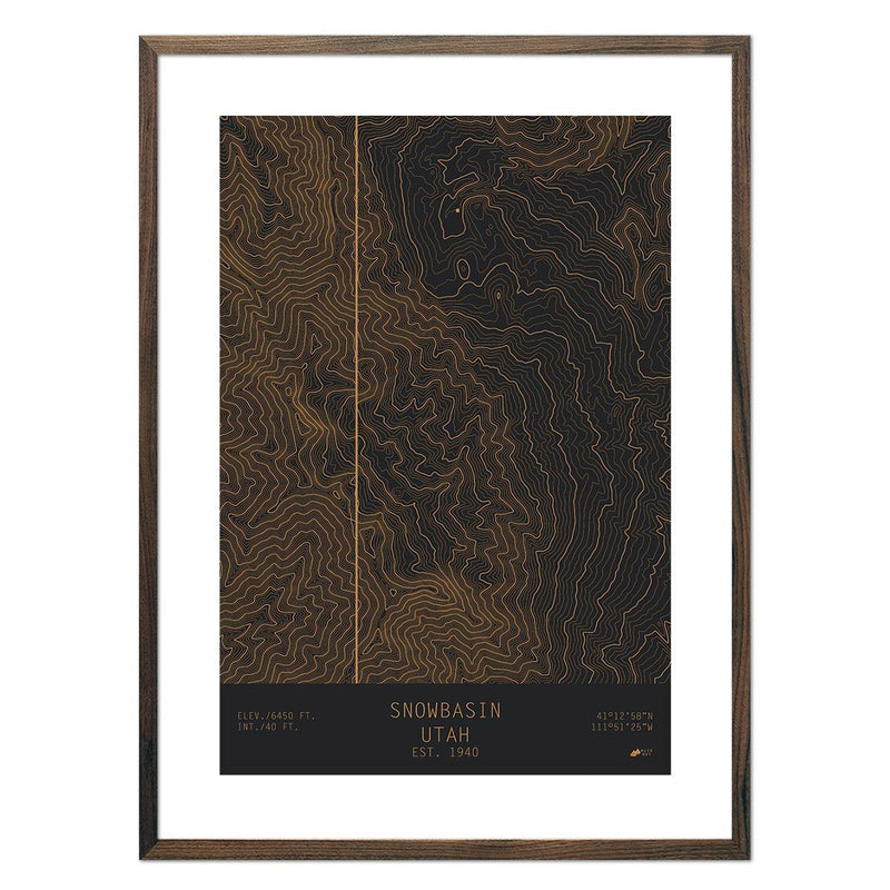Snowbasin, Utah - Muir Way - TOPO Series