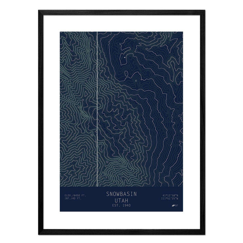Snowbasin, Utah - Muir Way - TOPO Series