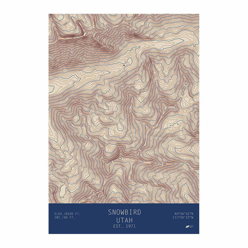 Snowbird, Utah - Muir Way - TOPO Series