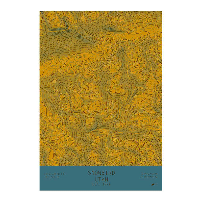 Snowbird, Utah - Muir Way - TOPO Series