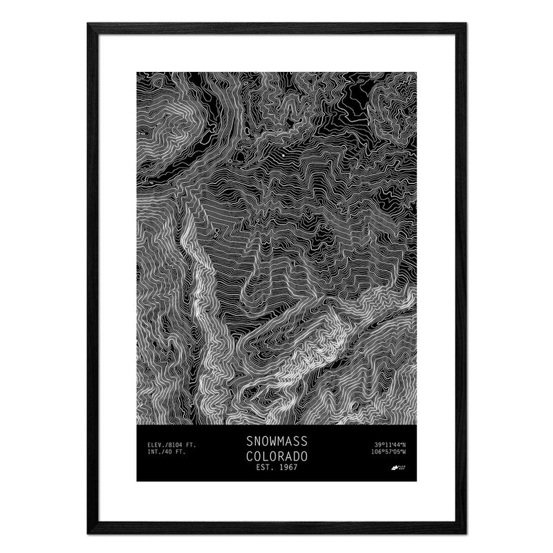 Snowmass, Colorado - Muir Way - TOPO Series