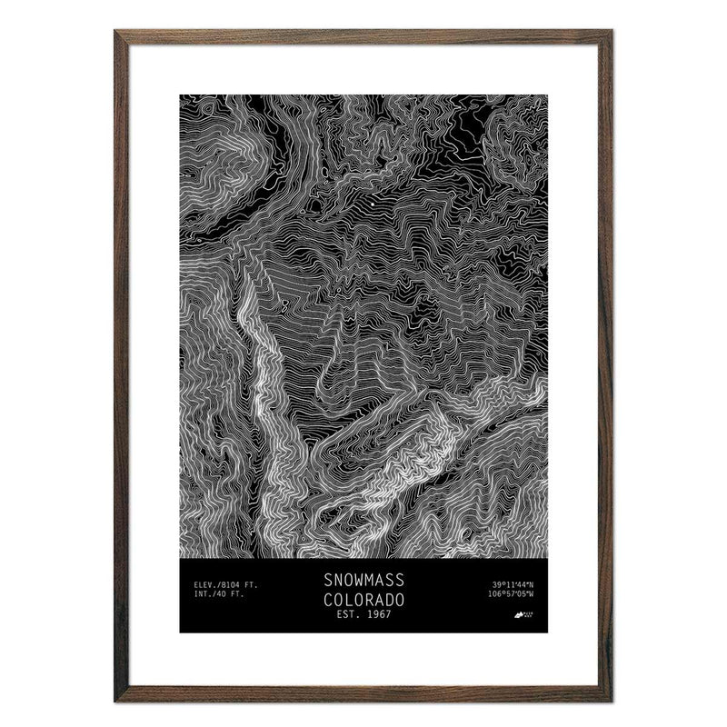 Snowmass, Colorado - Muir Way - TOPO Series
