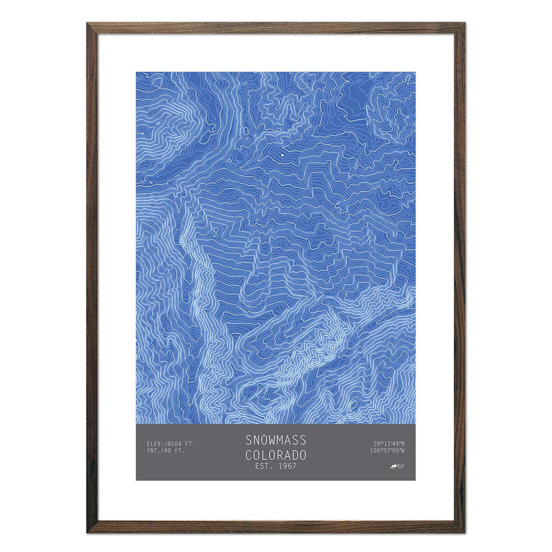 Snowmass, Colorado - Muir Way - TOPO Series
