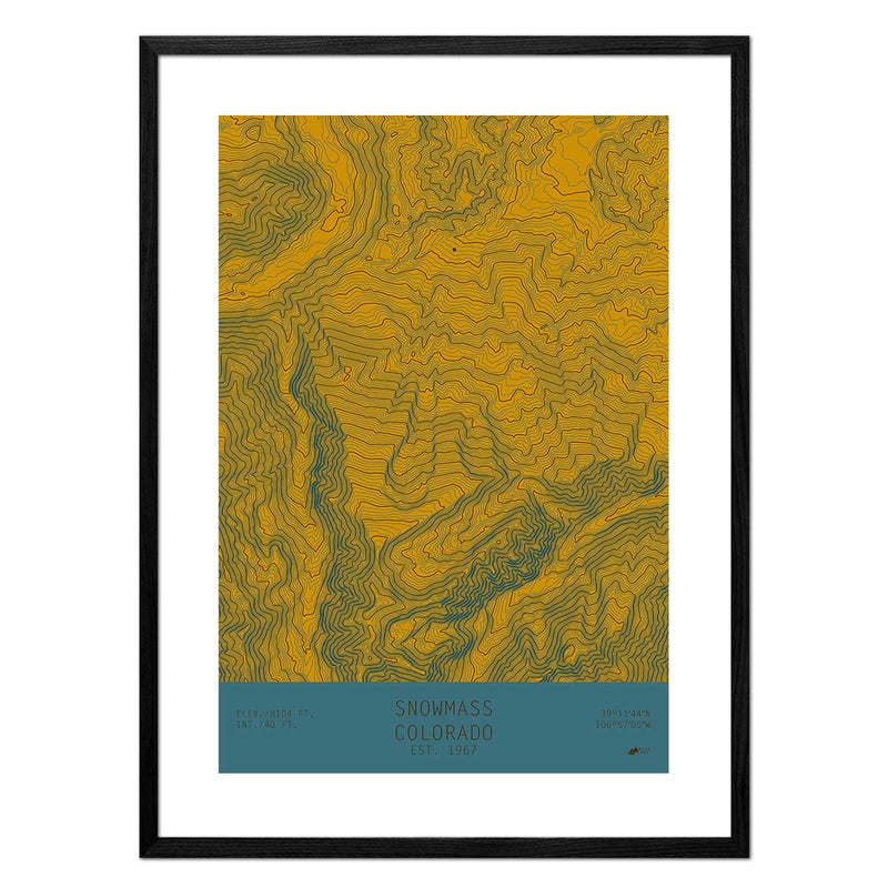 Snowmass, Colorado - Muir Way - TOPO Series
