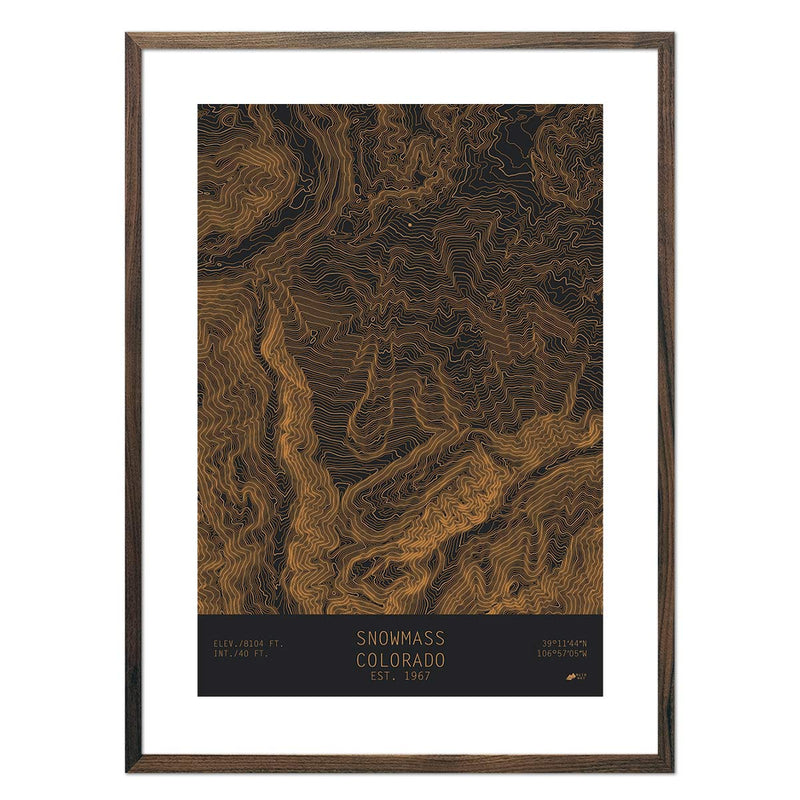 Snowmass, Colorado - Muir Way - TOPO Series