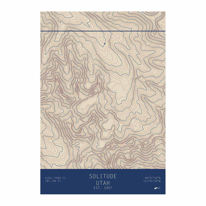 Solitude, Utah - Muir Way - TOPO Series