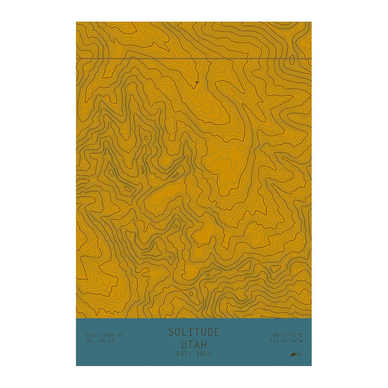 Solitude, Utah - Muir Way - TOPO Series