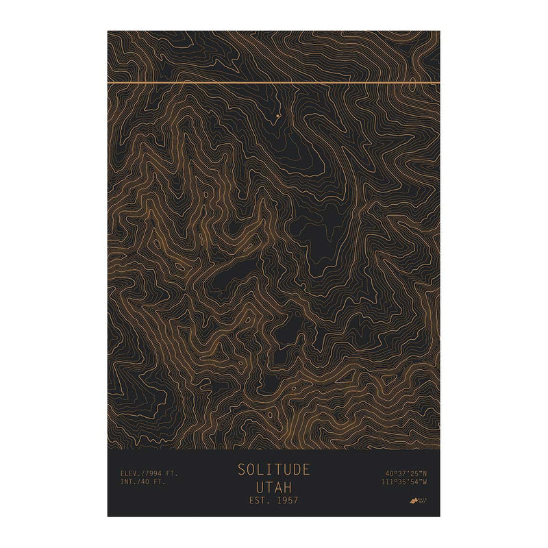 Solitude, Utah - Muir Way - TOPO Series