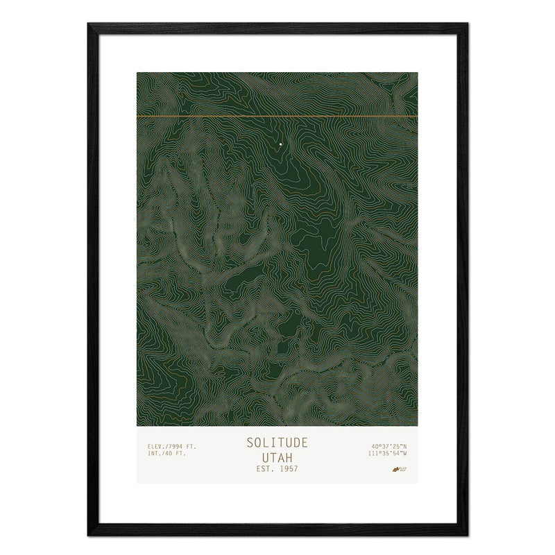 Solitude, Utah - Muir Way - TOPO Series