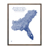 South Atlantic Gulf Regional Hydrology Map