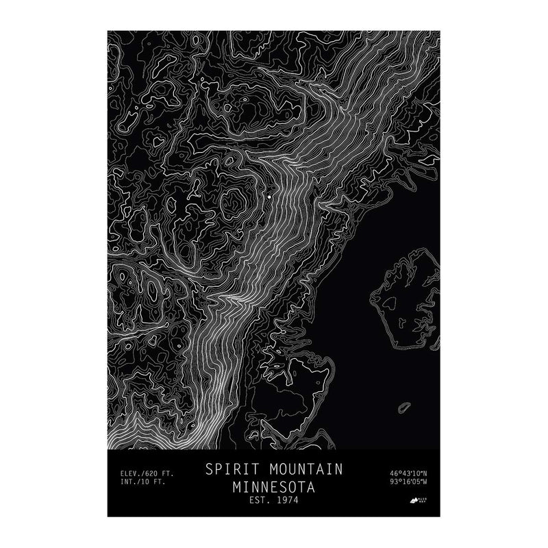 Spirit Mountain, Minnesota - Muir Way - TOPO Series