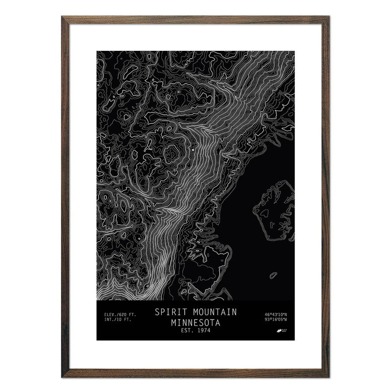 Spirit Mountain, Minnesota - Muir Way - TOPO Series
