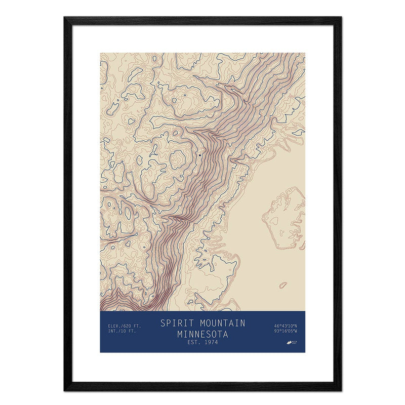 Spirit Mountain, Minnesota - Muir Way - TOPO Series