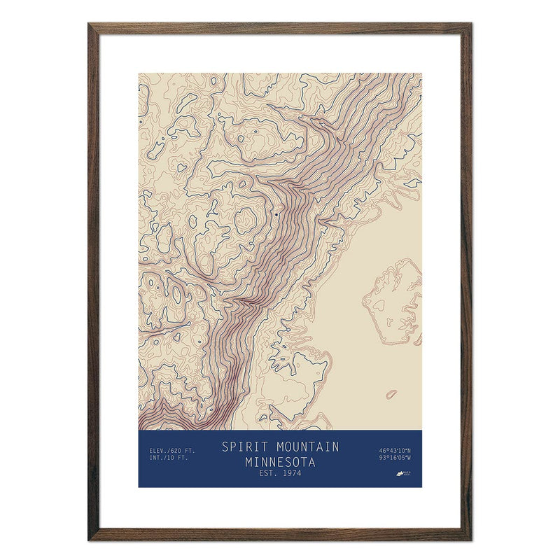 Spirit Mountain, Minnesota - Muir Way - TOPO Series
