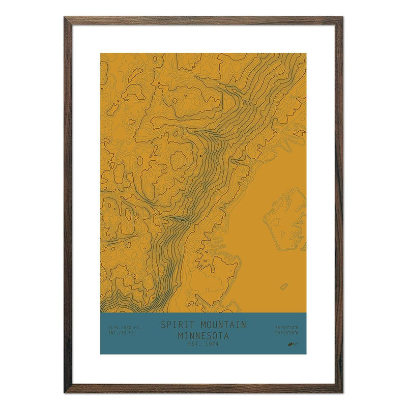 Spirit Mountain, Minnesota - Muir Way - TOPO Series