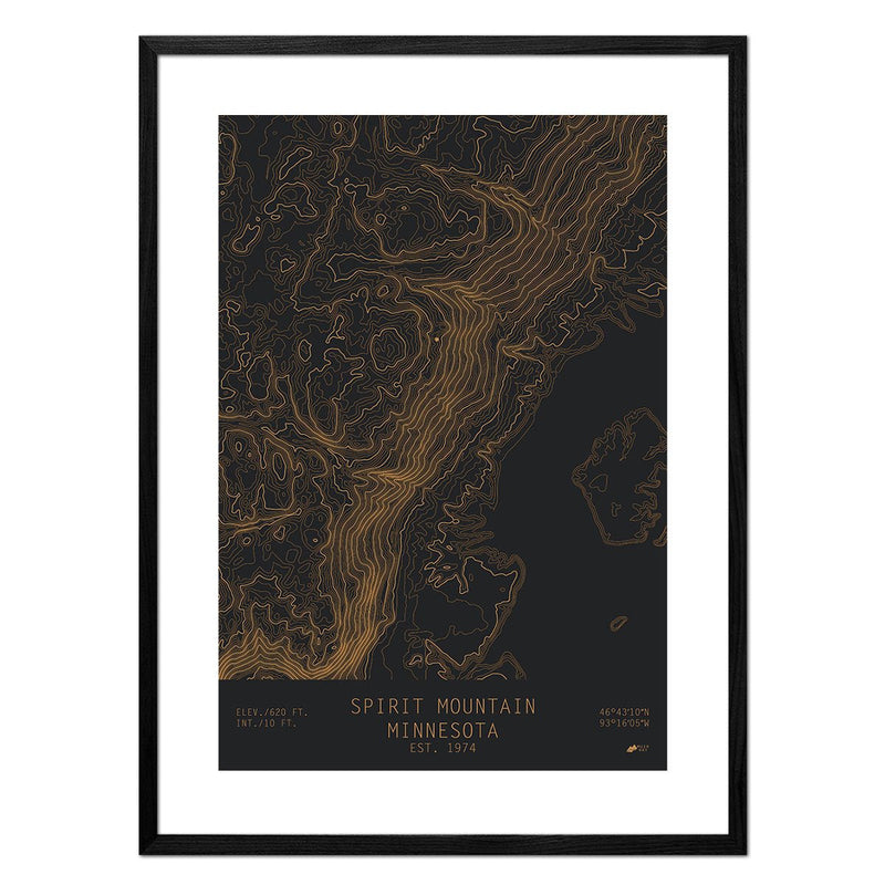 Spirit Mountain, Minnesota - Muir Way - TOPO Series