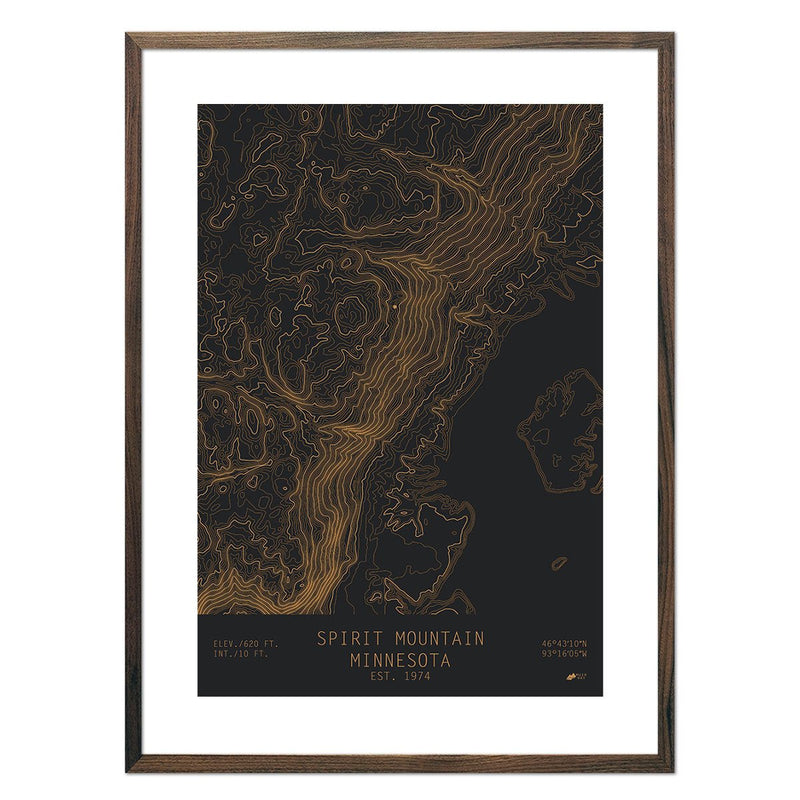 Spirit Mountain, Minnesota - Muir Way - TOPO Series