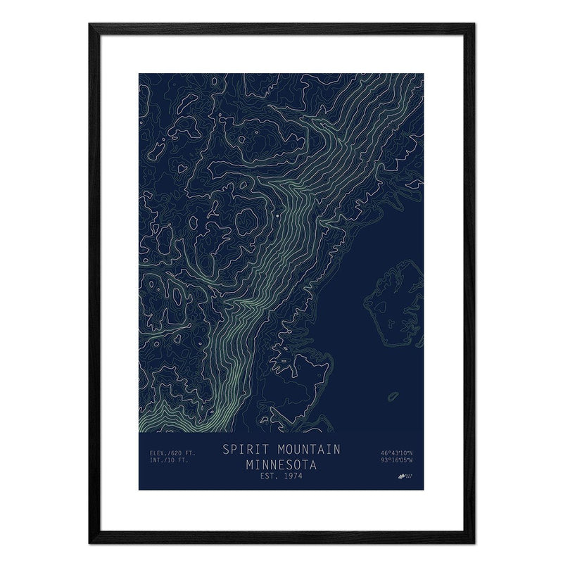 Spirit Mountain, Minnesota - Muir Way - TOPO Series