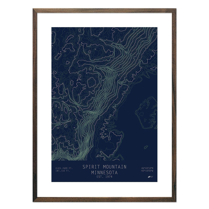 Spirit Mountain, Minnesota - Muir Way - TOPO Series
