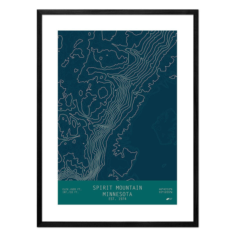 Spirit Mountain, Minnesota - Muir Way - TOPO Series