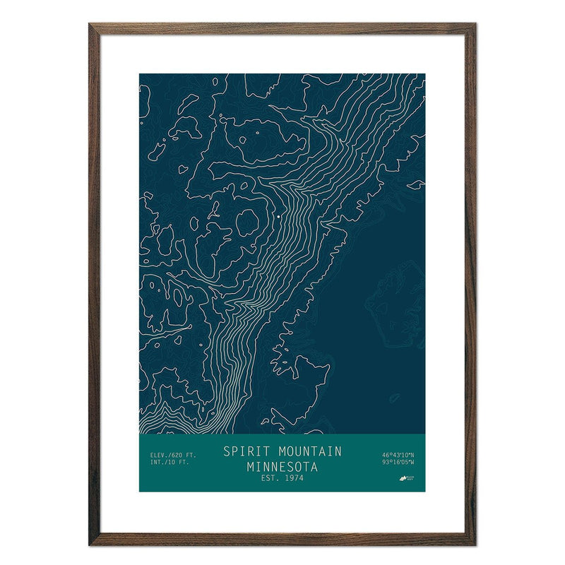 Spirit Mountain, Minnesota - Muir Way - TOPO Series