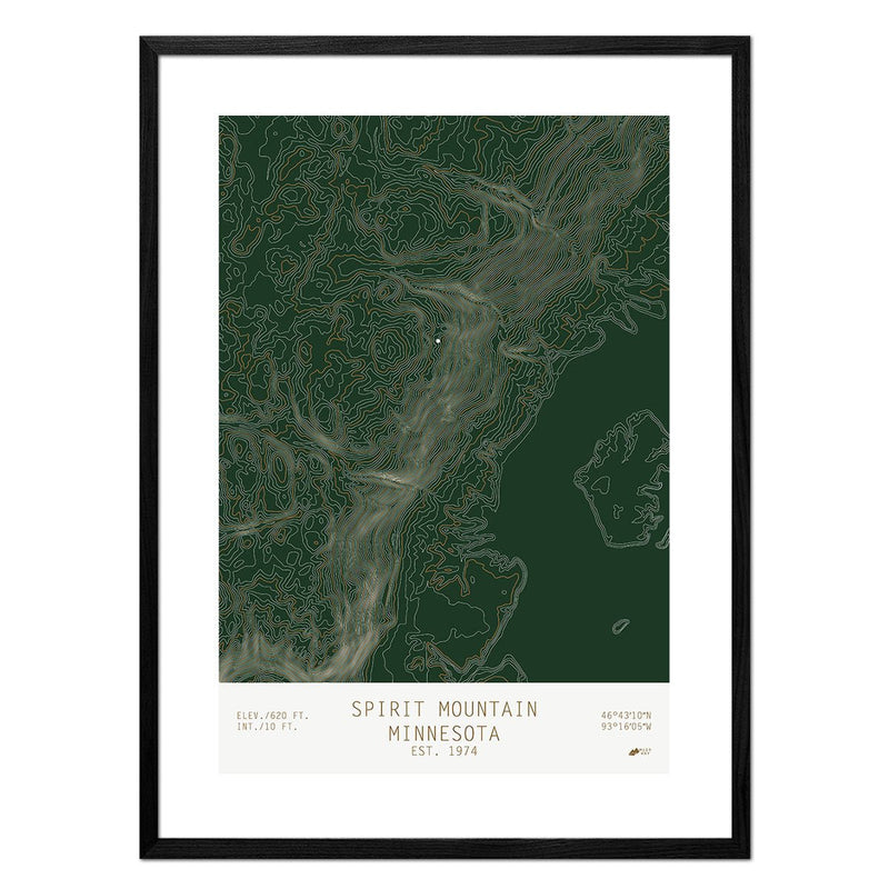 Spirit Mountain, Minnesota - Muir Way - TOPO Series