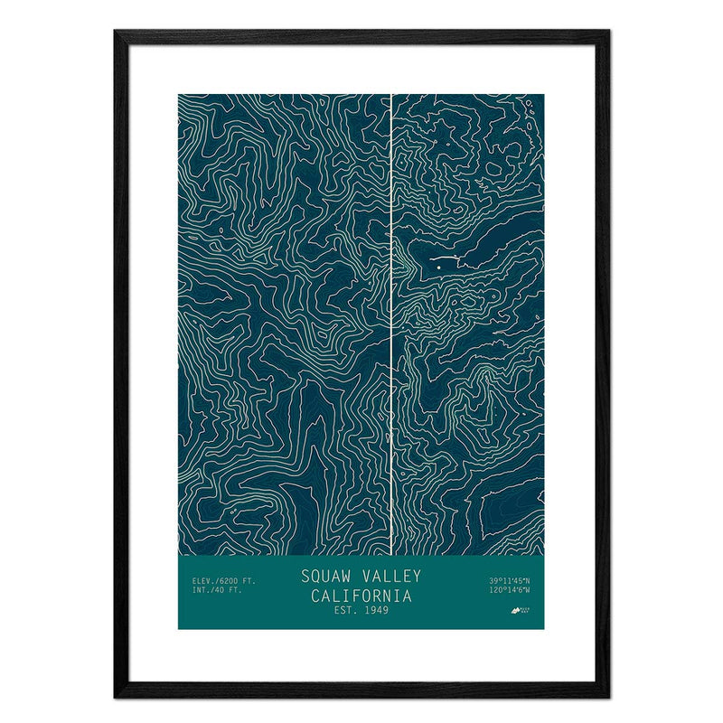 Squaw Valley, California - Muir Way - TOPO Series