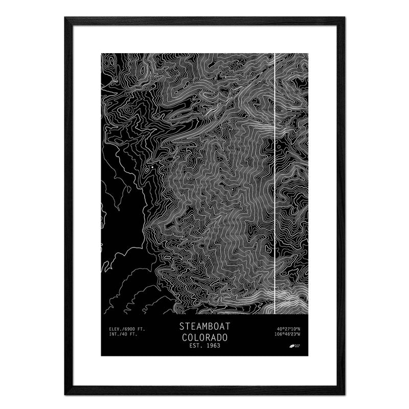 Steamboat, Colorado - Muir Way - TOPO Series