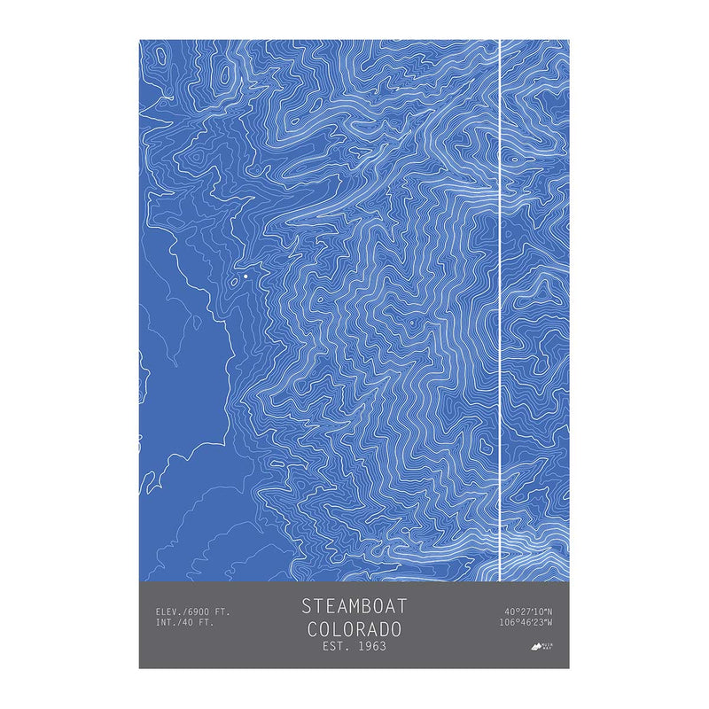 Steamboat, Colorado - Muir Way - TOPO Series