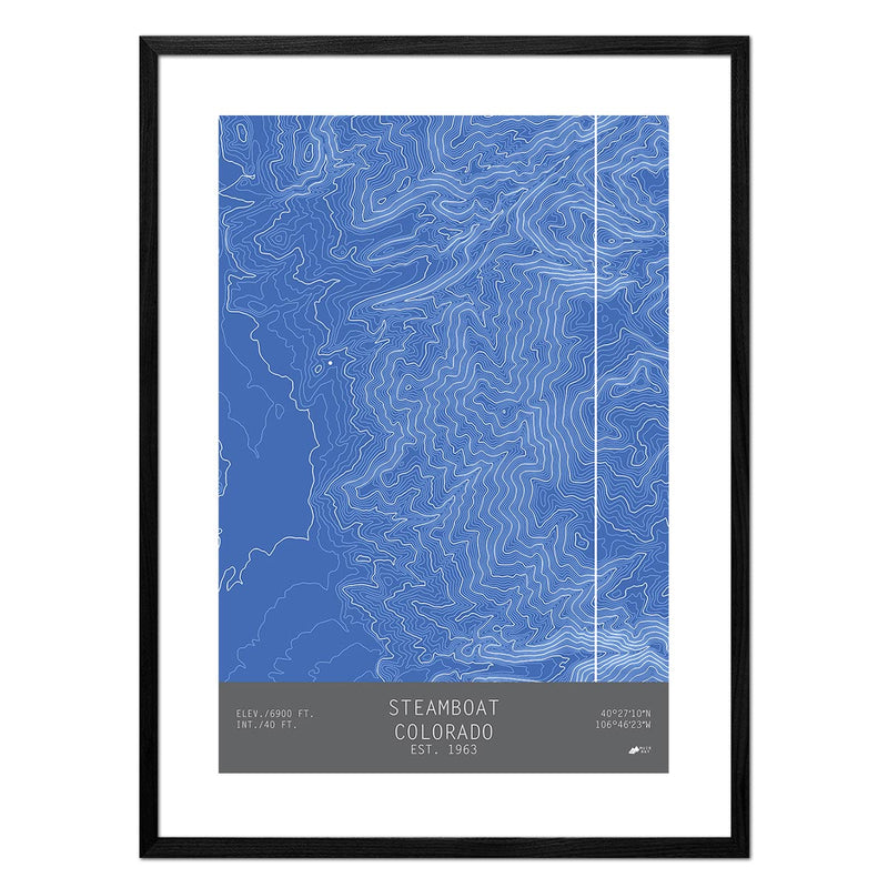 Steamboat, Colorado - Muir Way - TOPO Series