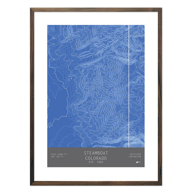 Steamboat, Colorado - Muir Way - TOPO Series