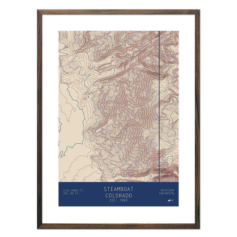 Steamboat, Colorado - Muir Way - TOPO Series