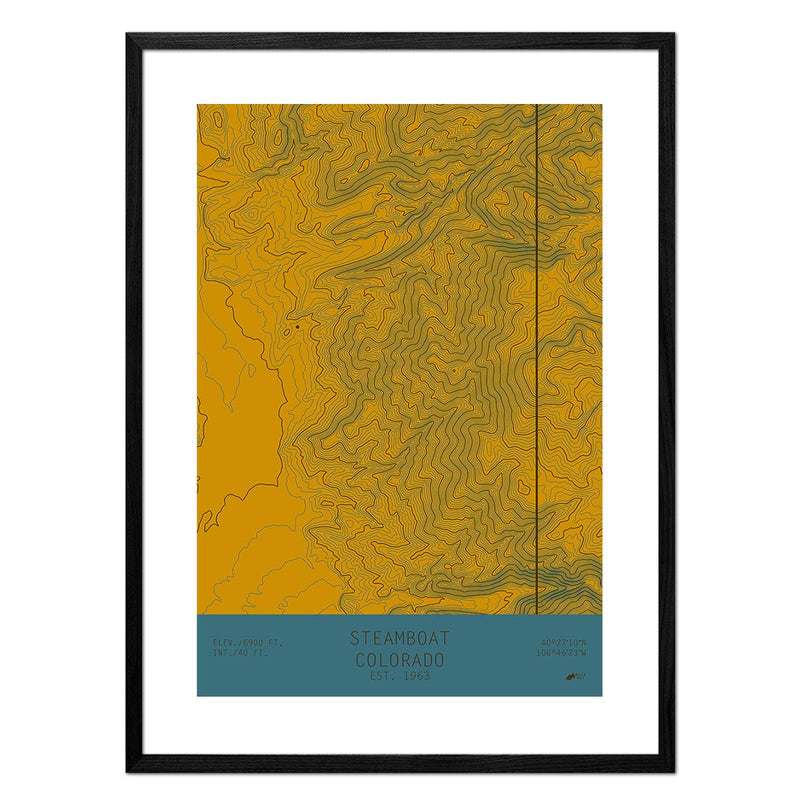 Steamboat, Colorado - Muir Way - TOPO Series