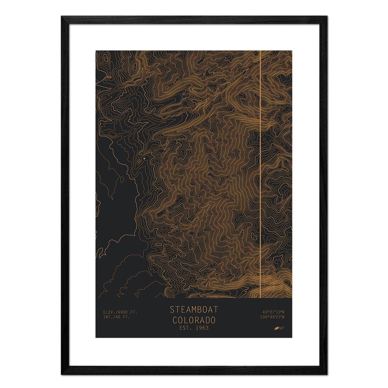 Steamboat, Colorado - Muir Way - TOPO Series