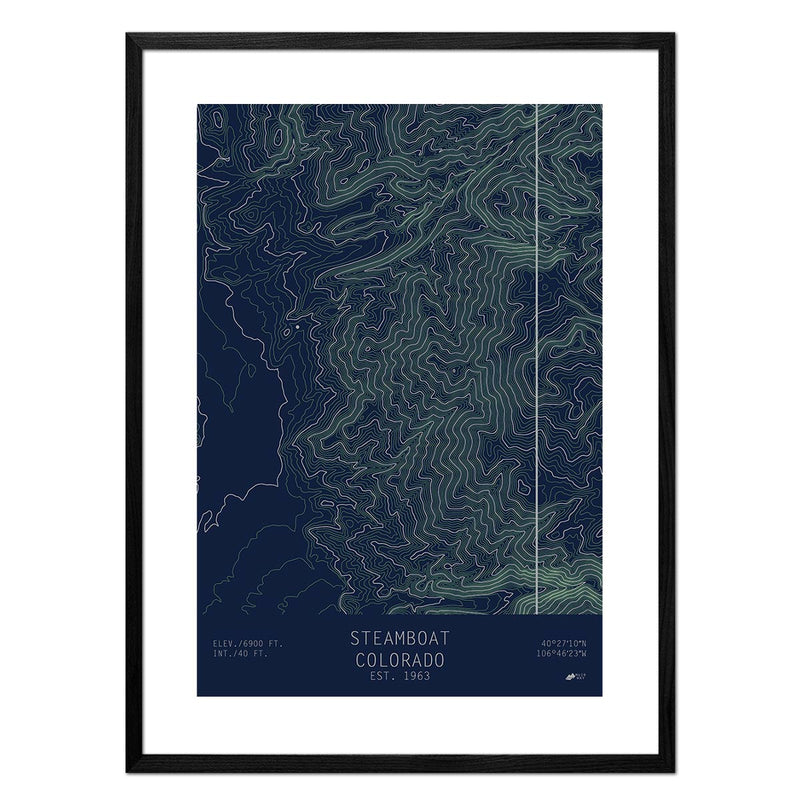 Steamboat, Colorado - Muir Way - TOPO Series