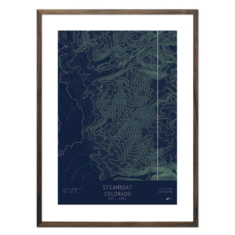 Steamboat, Colorado - Muir Way - TOPO Series