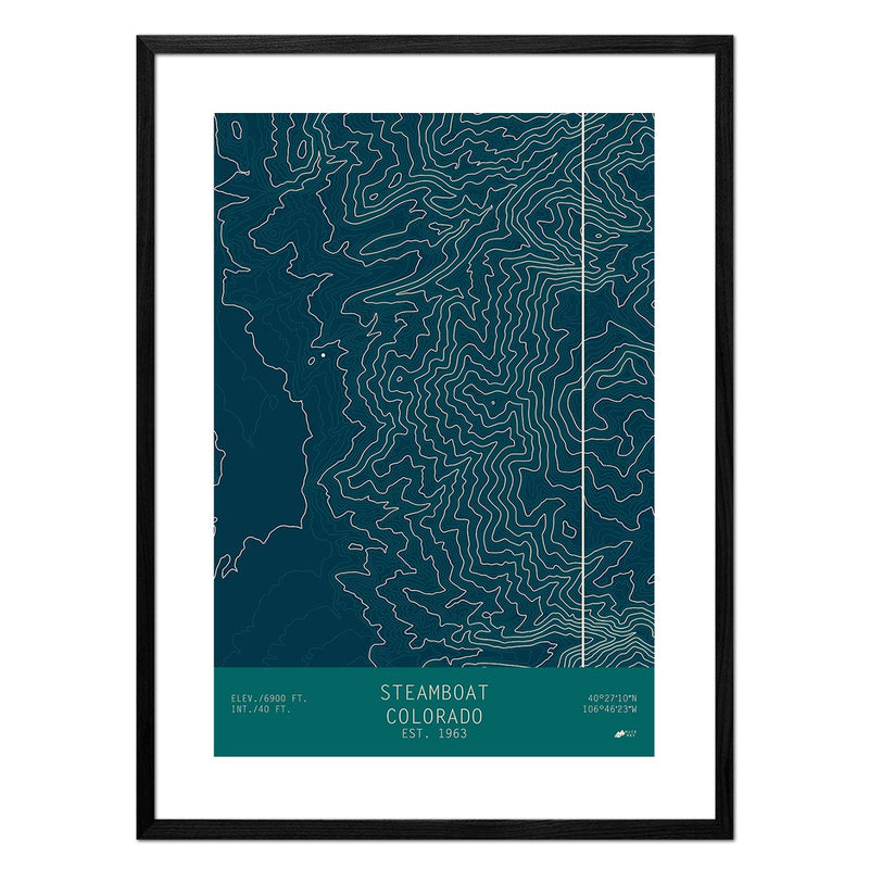 Steamboat, Colorado - Muir Way - TOPO Series