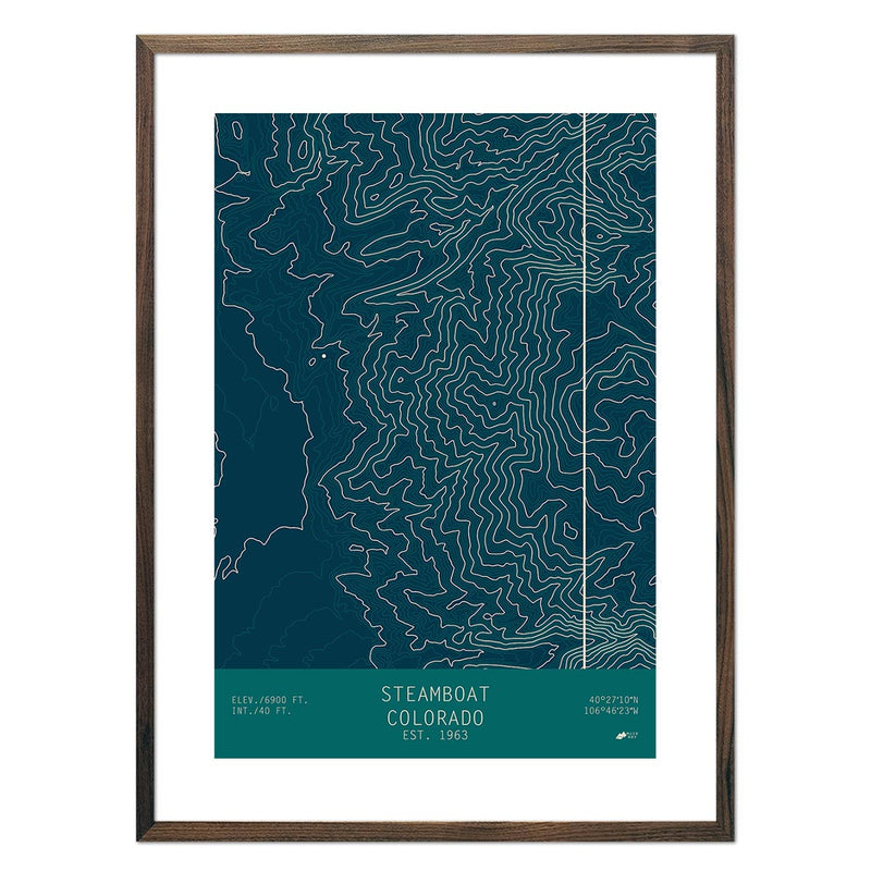 Steamboat, Colorado - Muir Way - TOPO Series